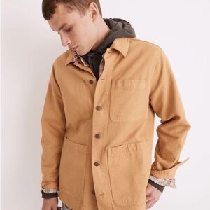 Garment-Dyed Canvas Chore Jacket